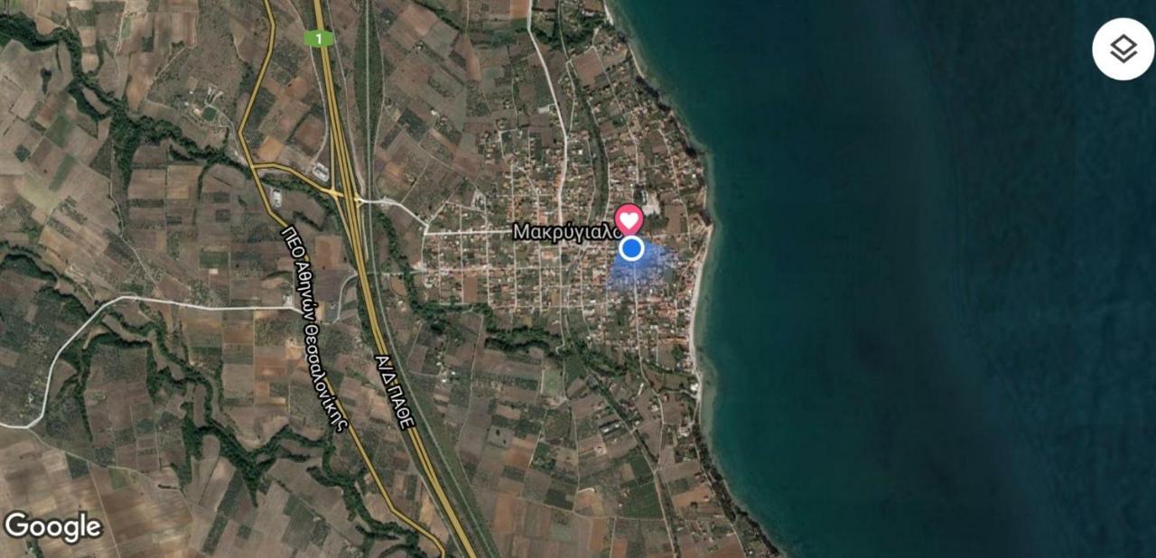 Zira Holiday House Makrygialos Ngoại thất bức ảnh